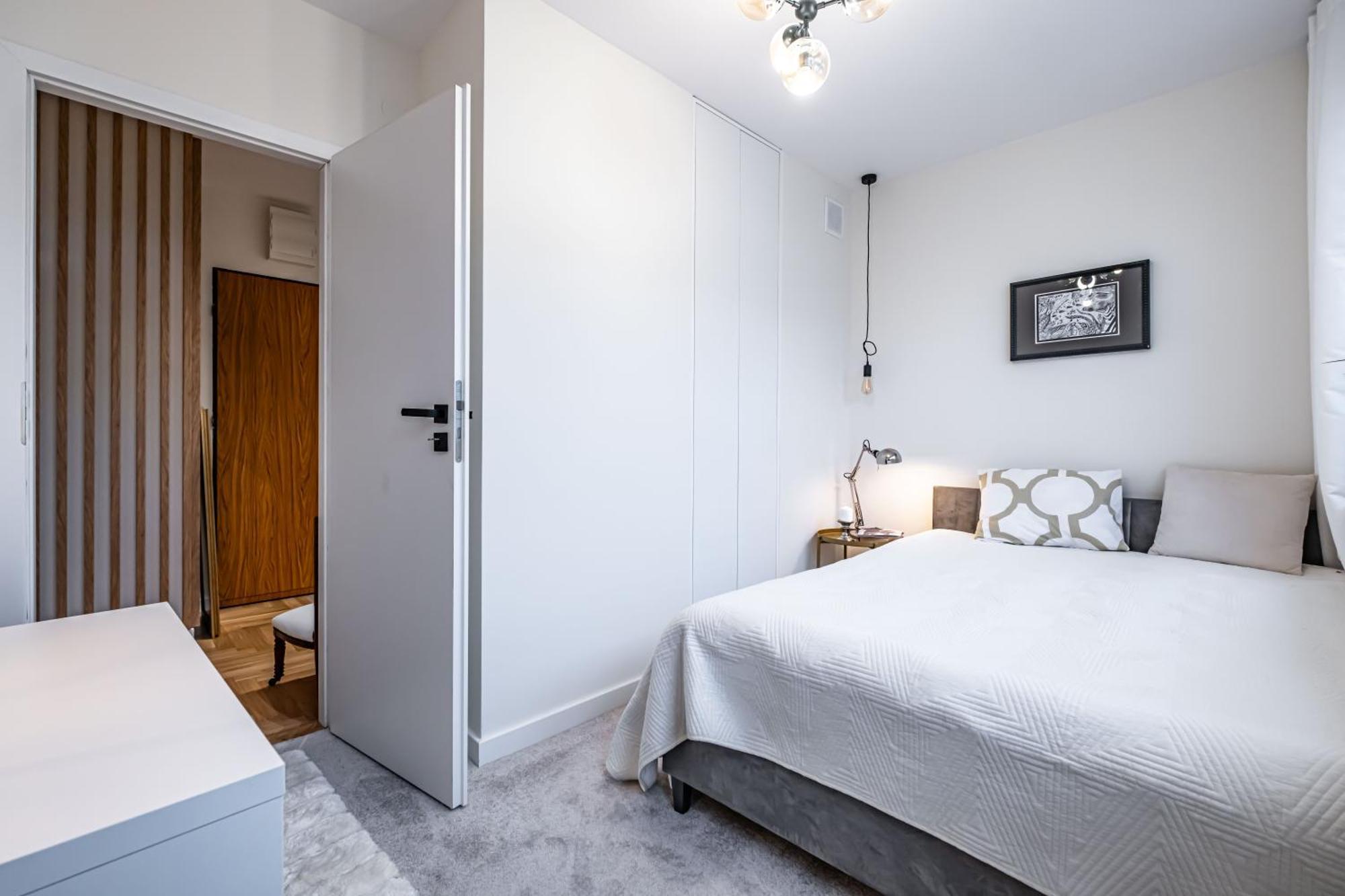 Luksusowy Apartament Blisko Centrum, Parking W Garazu Podziemnym Warszawa Eksteriør billede